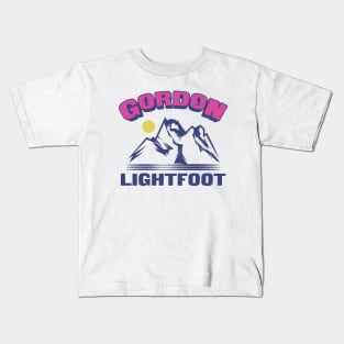 Gordon Lightfoot // Rising Sun Kids T-Shirt